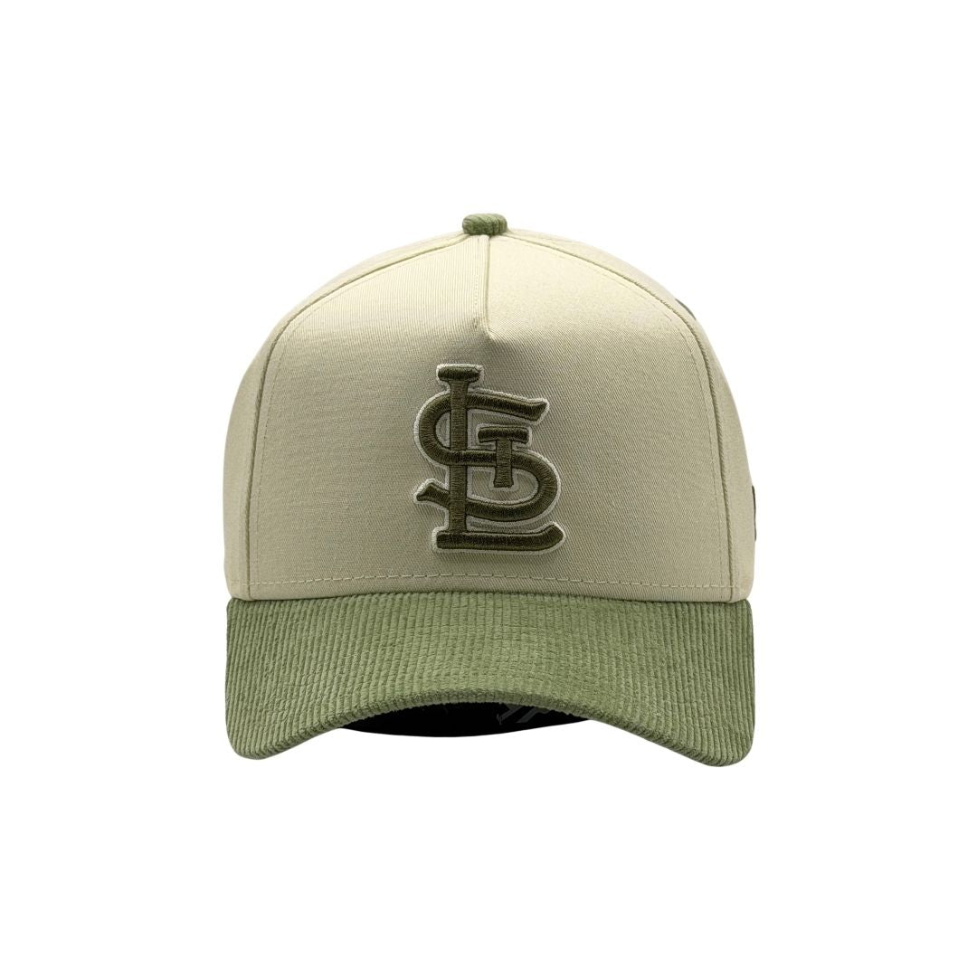 New Era 9Forty A-Frame MLB St. Louis Cardinals Chrome/Olive