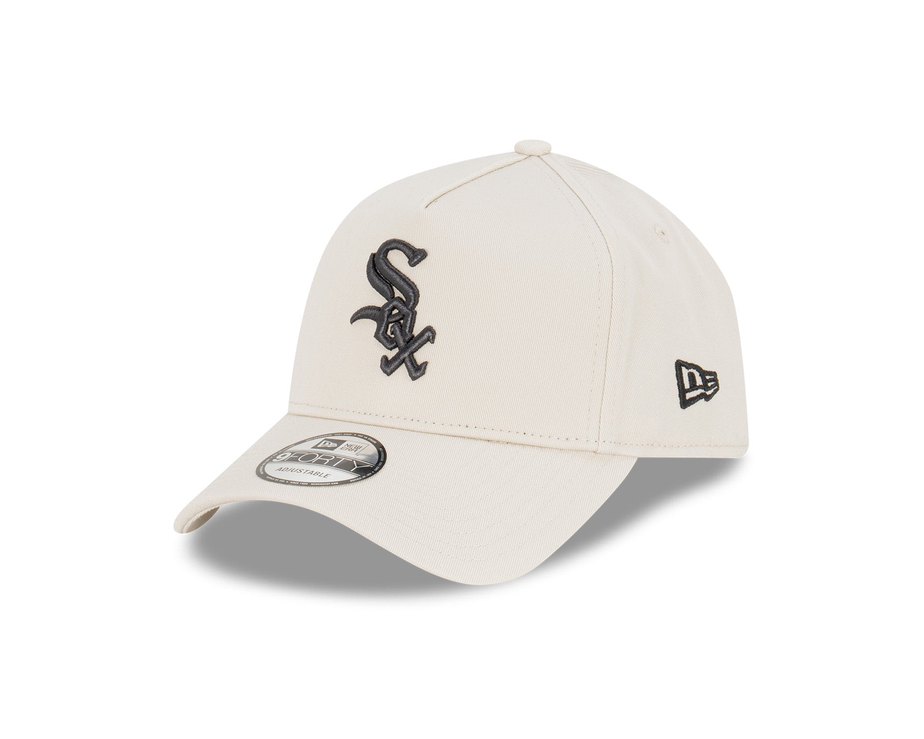 New Era 9Forty A-Frame MLB Stone/Black Chicago White Sox