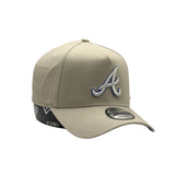 New Era 9Forty A-Frame MLB Stone Royal Atlanta Braves