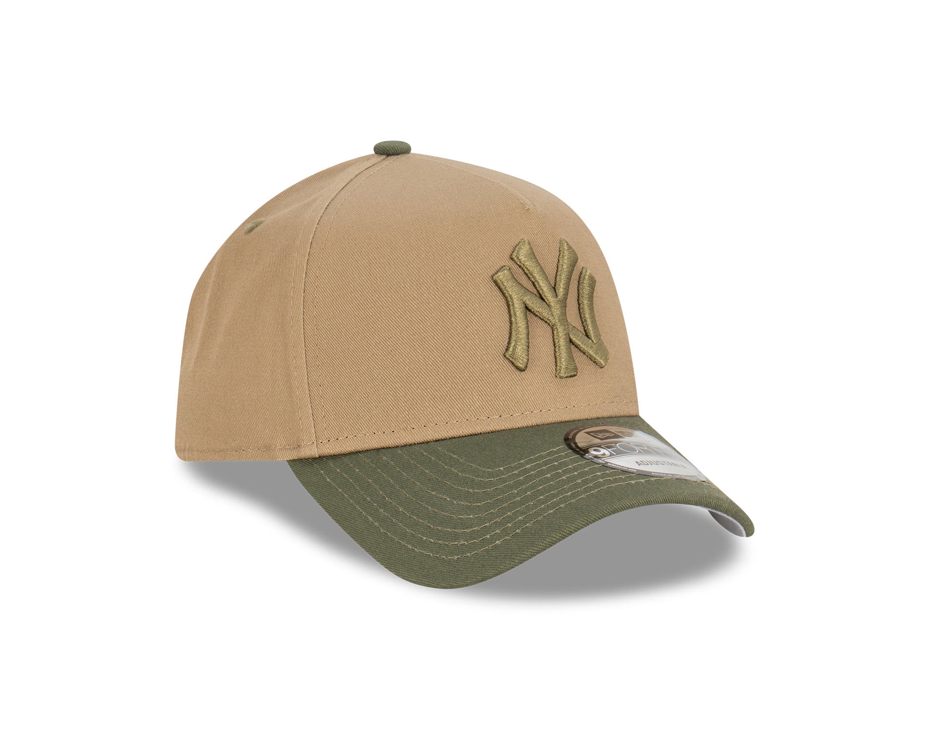 New Era 9Forty A-Frame MLB Surplus New York Yankees Khaki/Olive