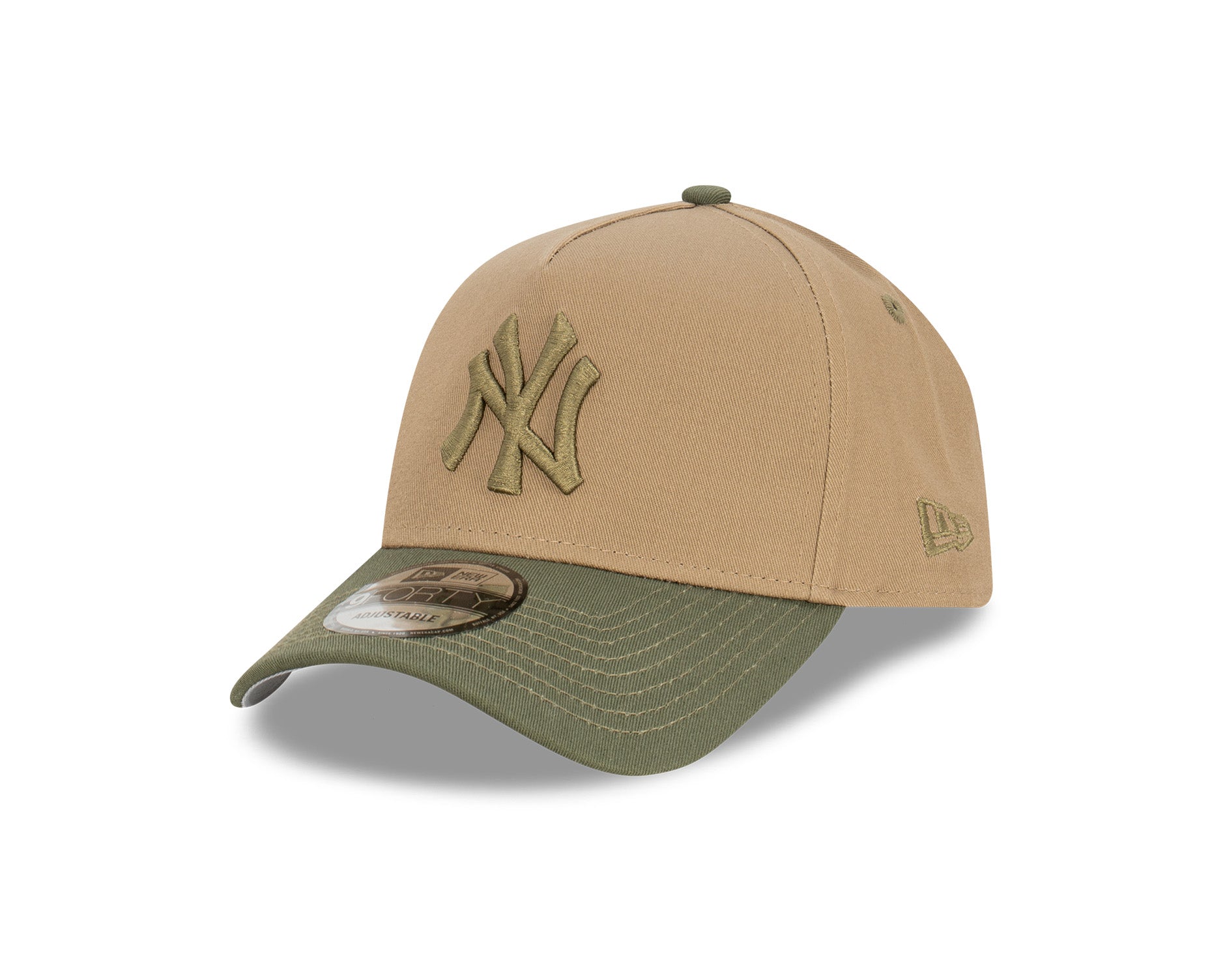 New Era 9Forty A-Frame MLB Surplus New York Yankees Khaki/Olive