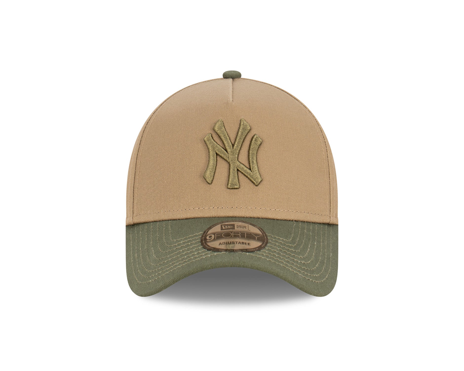 New Era 9Forty A-Frame MLB Surplus New York Yankees Khaki/Olive
