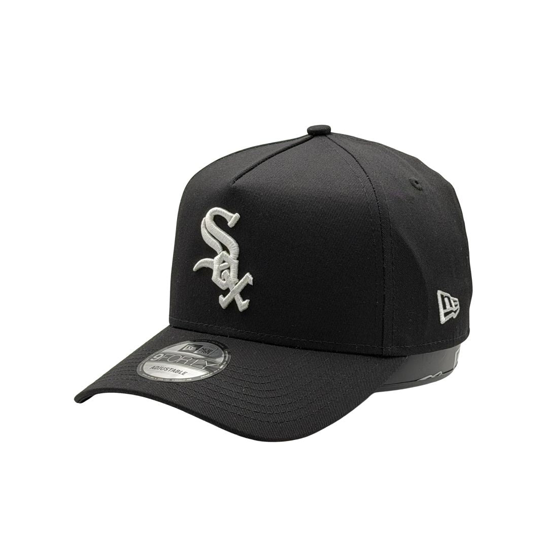 New Era 9Forty A-Frame MLB Team Chicago White Sox Black/OTC