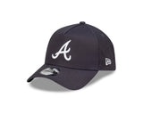 New Era 9Forty A-Frame MLB Team Core Atlanta Braves Navy