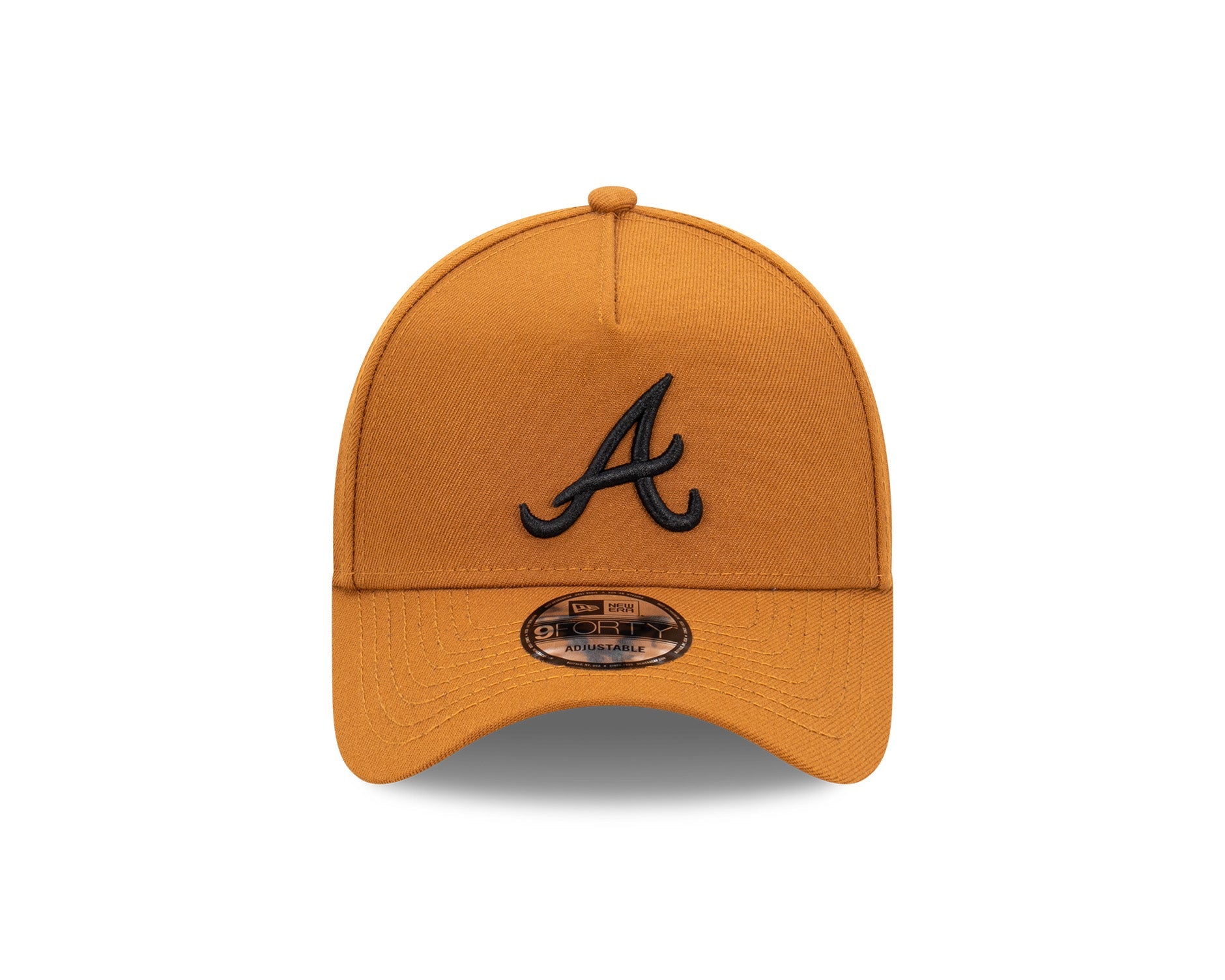 New Era 9Forty A-Frame MLB Toasted Peanut Atlanta Braves