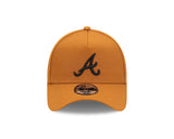 New Era 9Forty A-Frame MLB Toasted Peanut Atlanta Braves