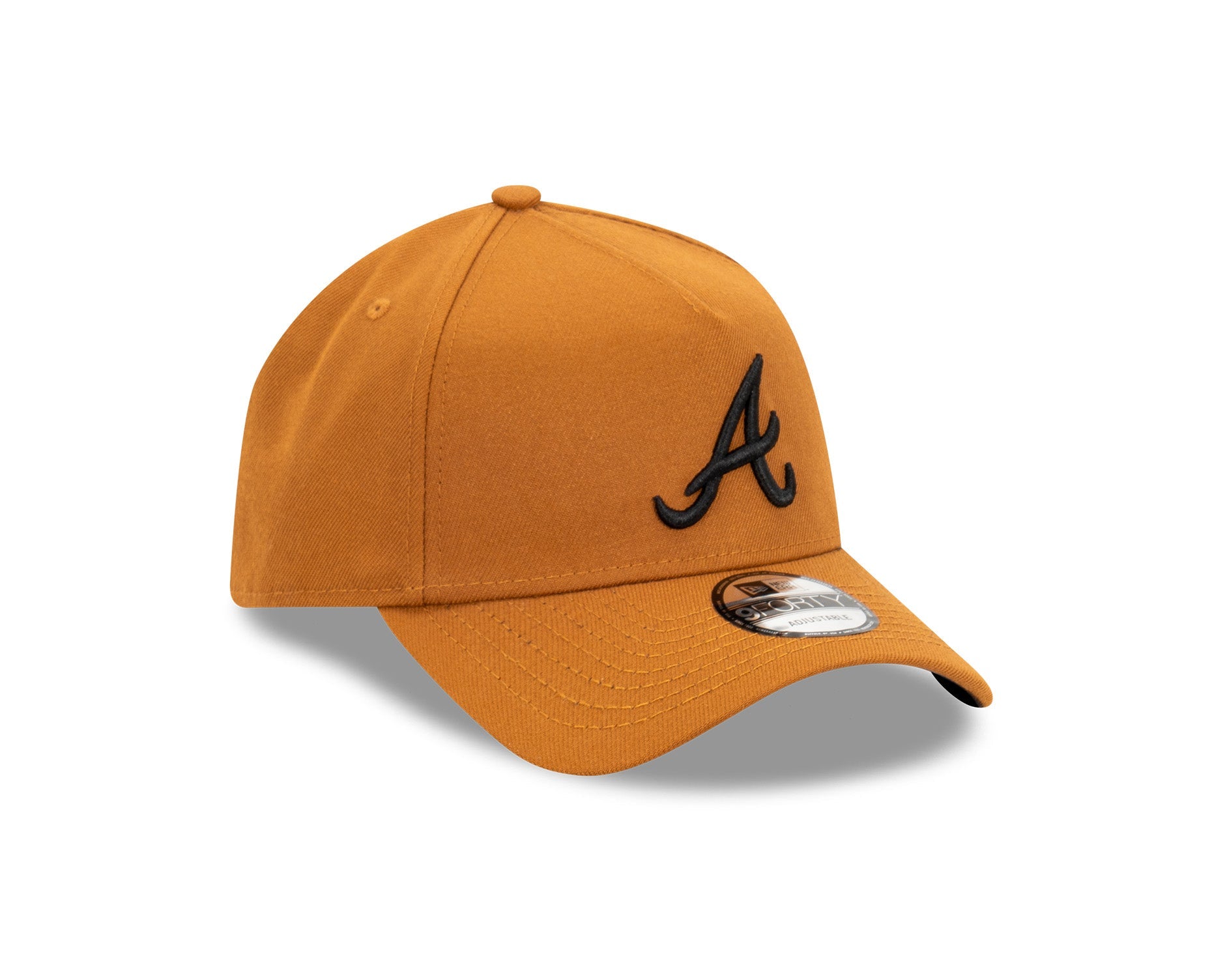 New Era 9Forty A-Frame MLB Toasted Peanut Atlanta Braves