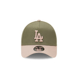 New Era 9Forty A-Frame MLB Vintage Olive Los Angeles Dodgers
