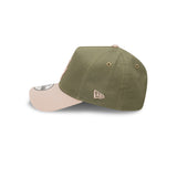 New Era 9Forty A-Frame MLB Vintage Olive Los Angeles Dodgers