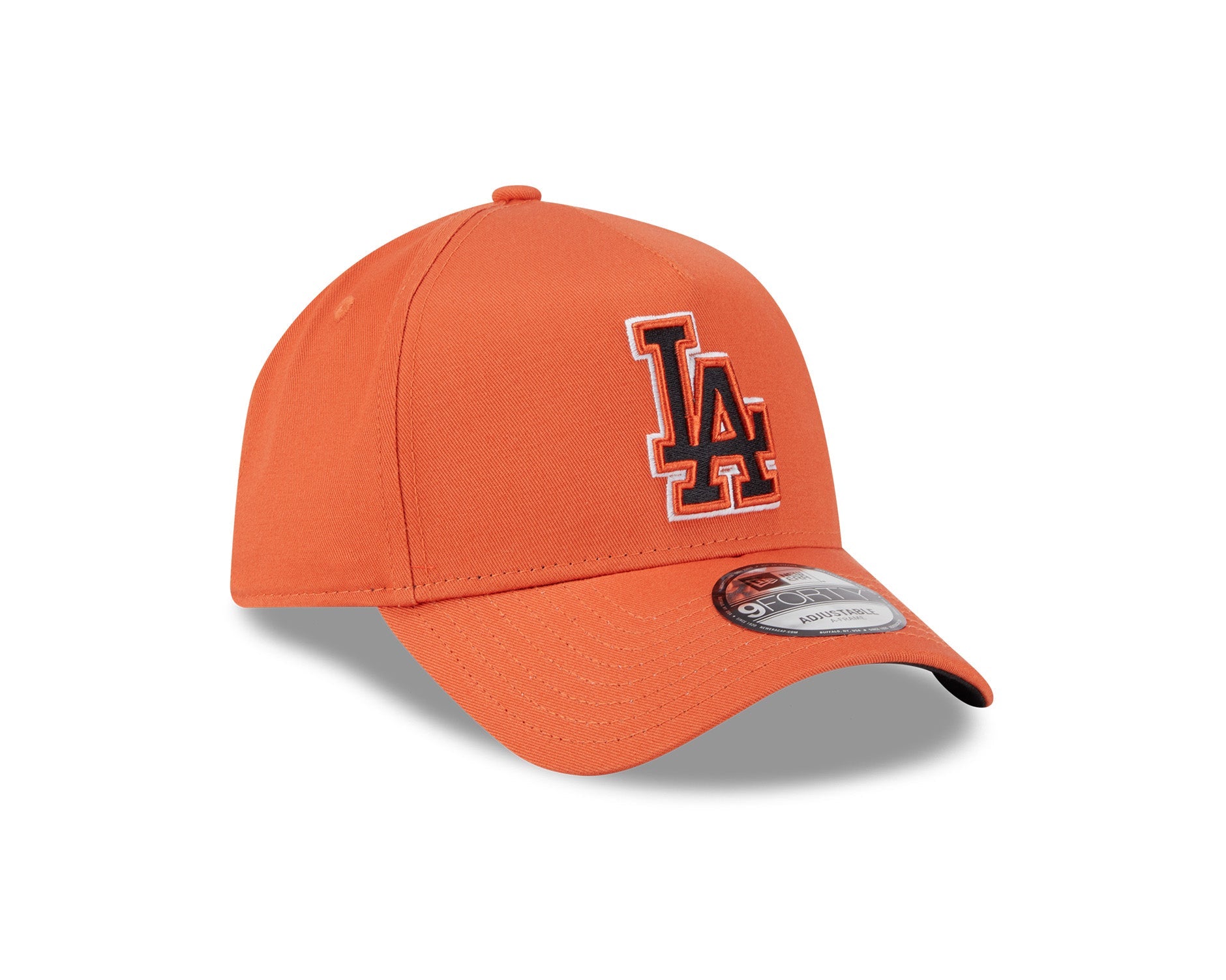 New Era 9Forty A-Frame MLB Vintage Orange Los Angeles Dodgers