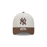 New Era 9Forty A-Frame MLB Vintage Stone Walnut New York Yankees