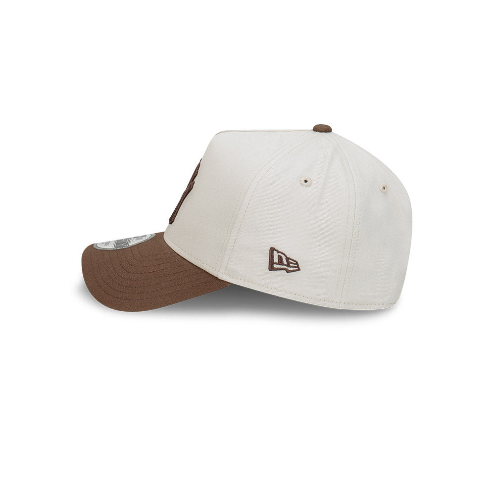 New Era 9Forty A-Frame MLB Vintage Stone Walnut New York Yankees