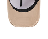 New Era 9Forty A-Frame MLB Visor Distress Los Angeles Dodgers Camel