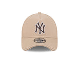 New Era 9Forty A-Frame MLB Visor Distress New York Yankees Camel