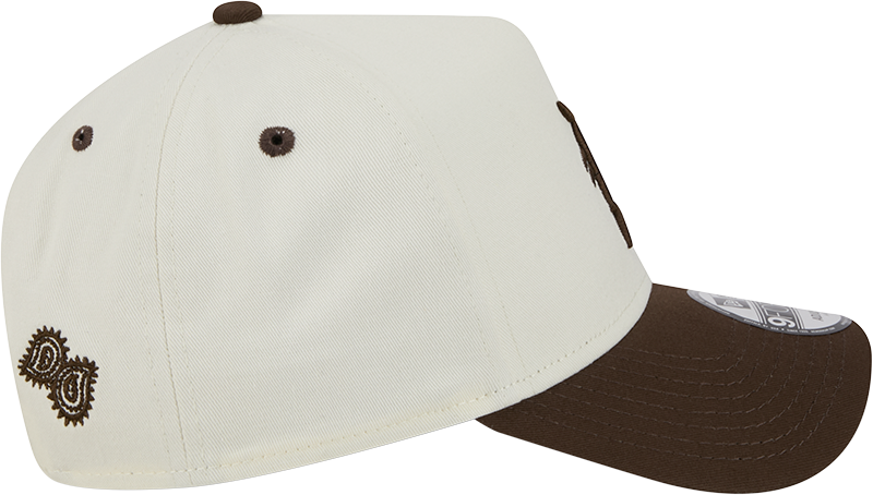 New Era 9Forty A Frame MLB Walnut Paisley Detroit Tigers