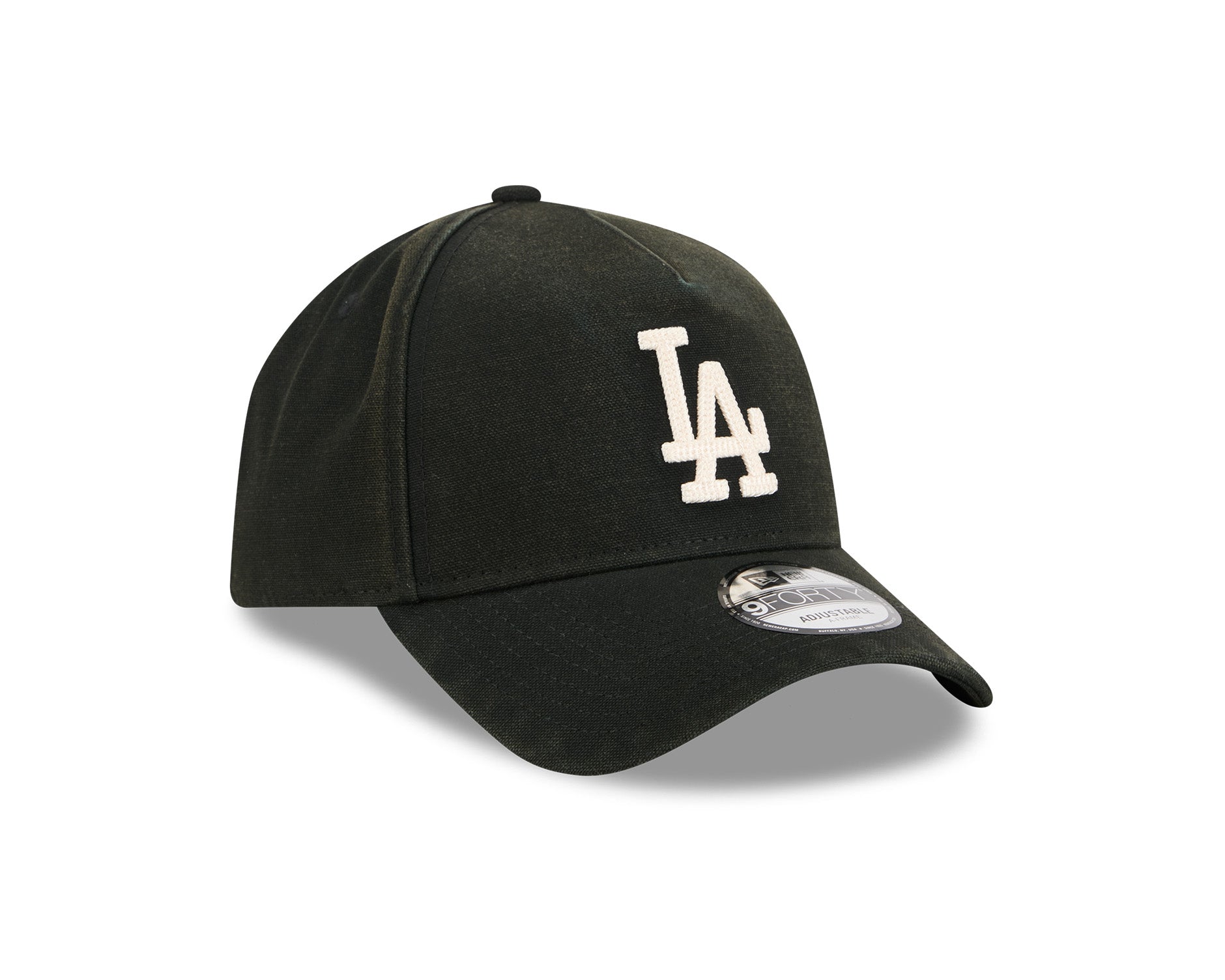 New Era 9Forty A-Frame MLB Washed Canvas Los Angeles Dodgers Black