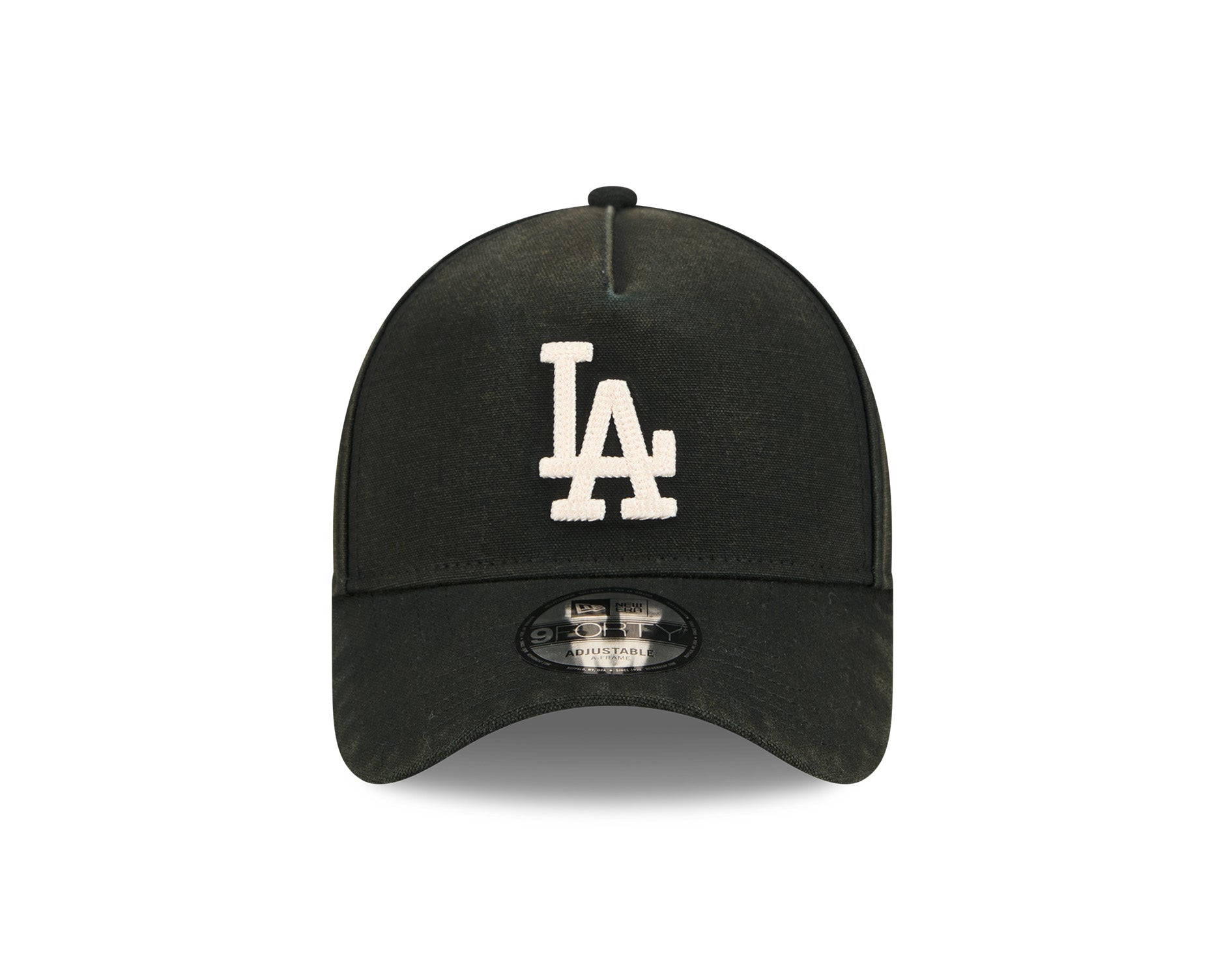 New Era 9Forty A-Frame MLB Washed Canvas Los Angeles Dodgers Black