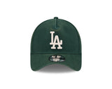 New Era 9Forty A-Frame MLB Washed Canvas Seasonal Los Angeles Dodgers Dark Green