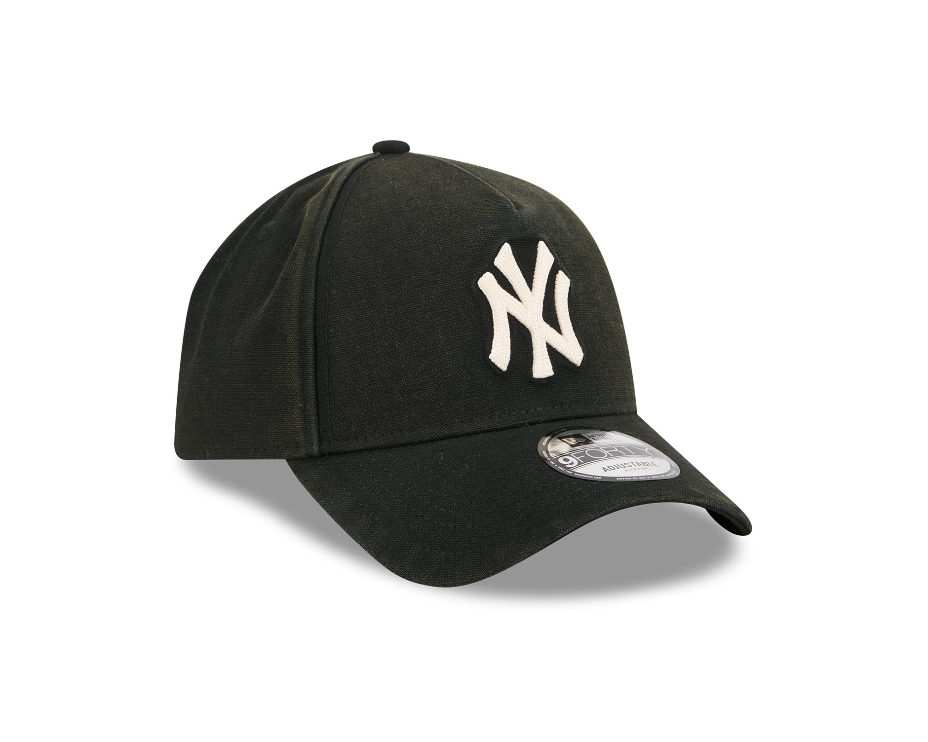 New Era 9Forty A-Frame MLB Washed Canvas New York Yankees Black