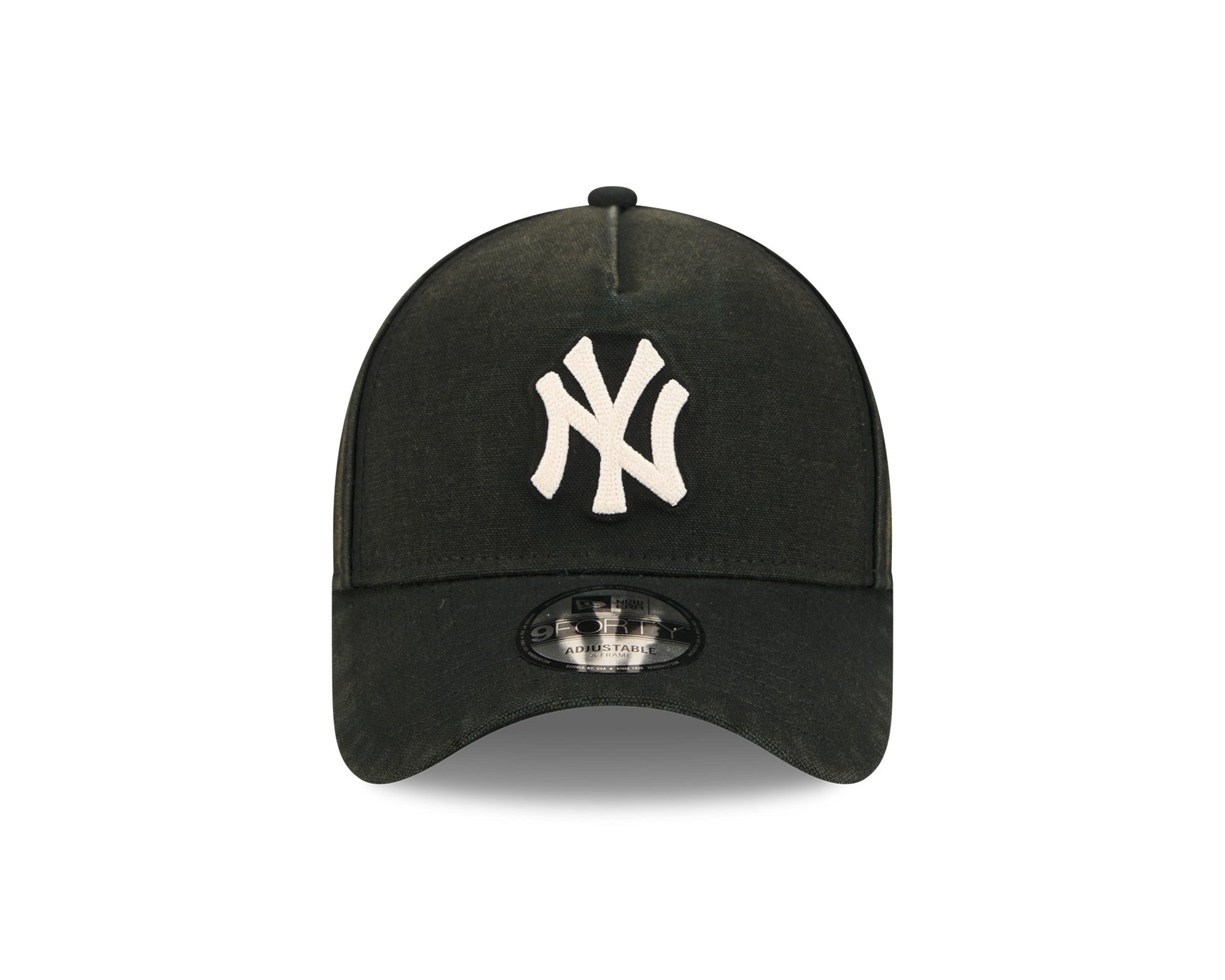 New Era 9Forty A-Frame MLB Washed Canvas New York Yankees Black