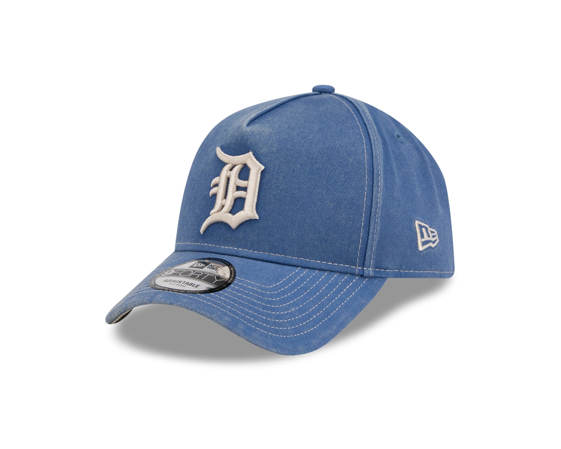New Era 9Forty A-Frame MLB Washed Indigo Detroit Tigers