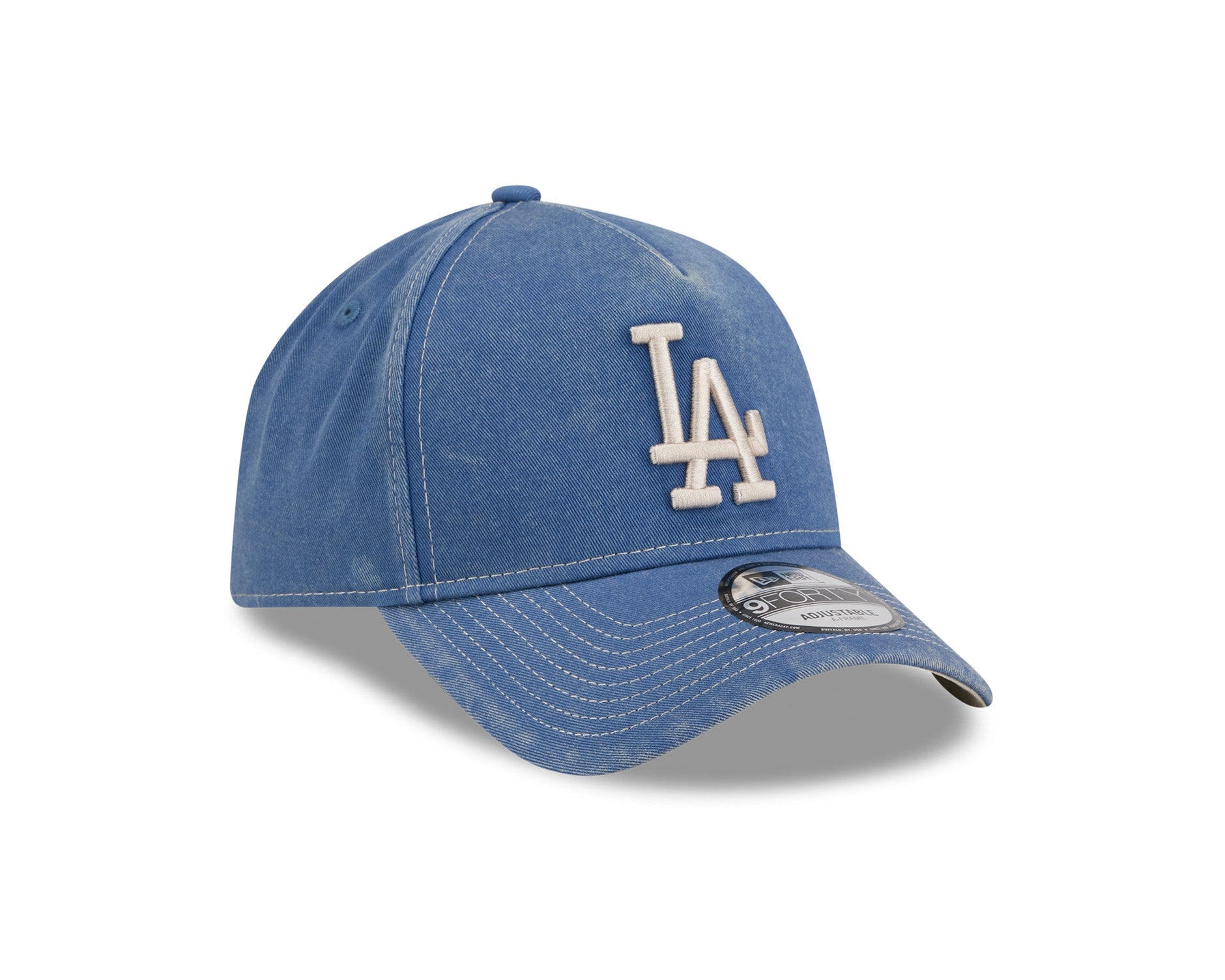 New Era 9Forty A-Frame MLB Washed Indigo Los Angeles Dodgers