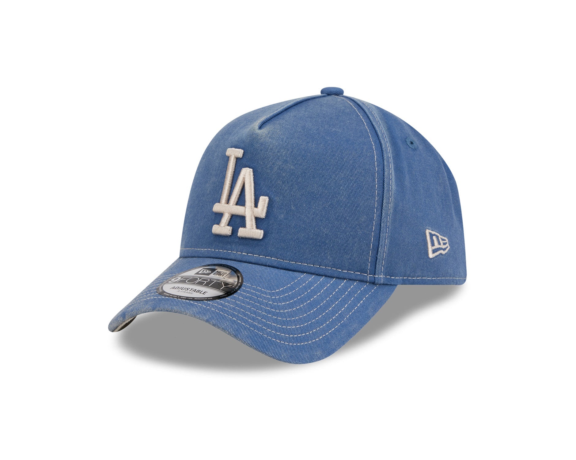 New Era 9Forty A-Frame MLB Washed Indigo Los Angeles Dodgers