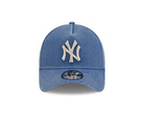 New Era 9Forty A-Frame MLB Washed Indigo New York Yankees
