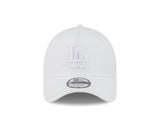 New Era 9Forty A-Frame MLB White on White Los Angeles Dodgers