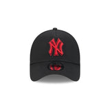 New Era 9Forty A-Frame MLB World Series Black Scarlet New York Yankees