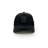 New Era 9Forty A-Frame MLB New York Yankees Black/Met Silver