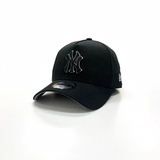 New Era 9Forty A-Frame MLB New York Yankees Black/Met Silver