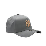 New Era 9Forty A-Frame MLB New York Yankees Grey/Peach