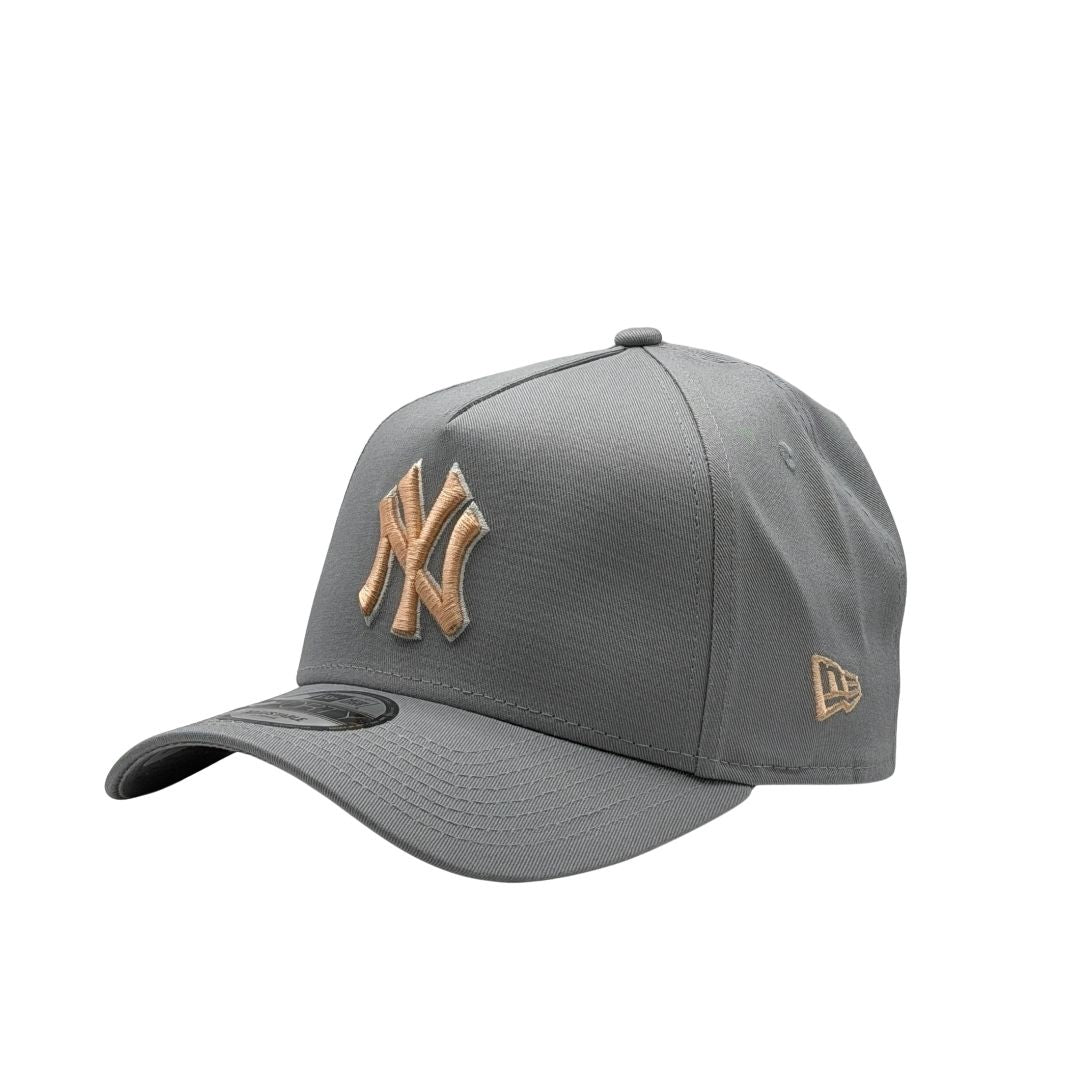 New Era 9Forty A-Frame MLB New York Yankees Grey/Peach