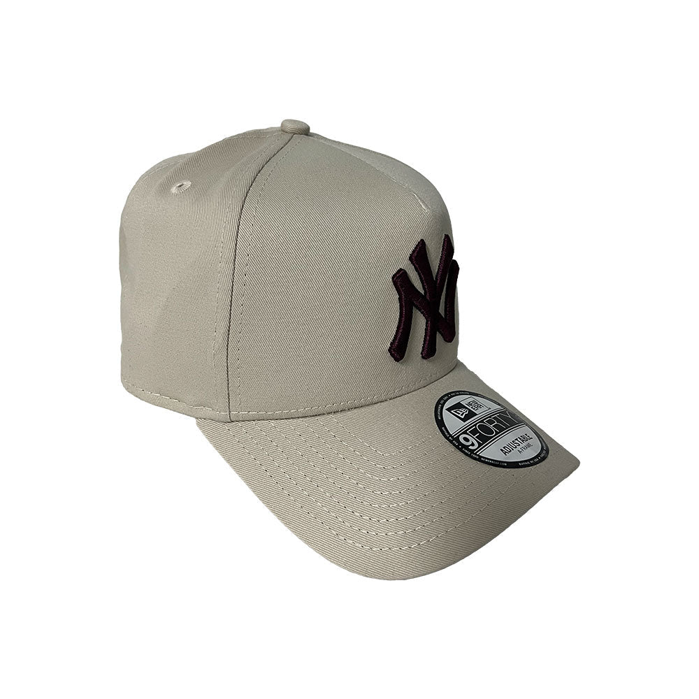 New Era 9Forty A-Frame MLB New York Yankees Stone
