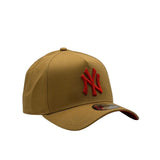 New Era 9Forty A-Frame MLB New York Yankees Wheat/Scarlet
