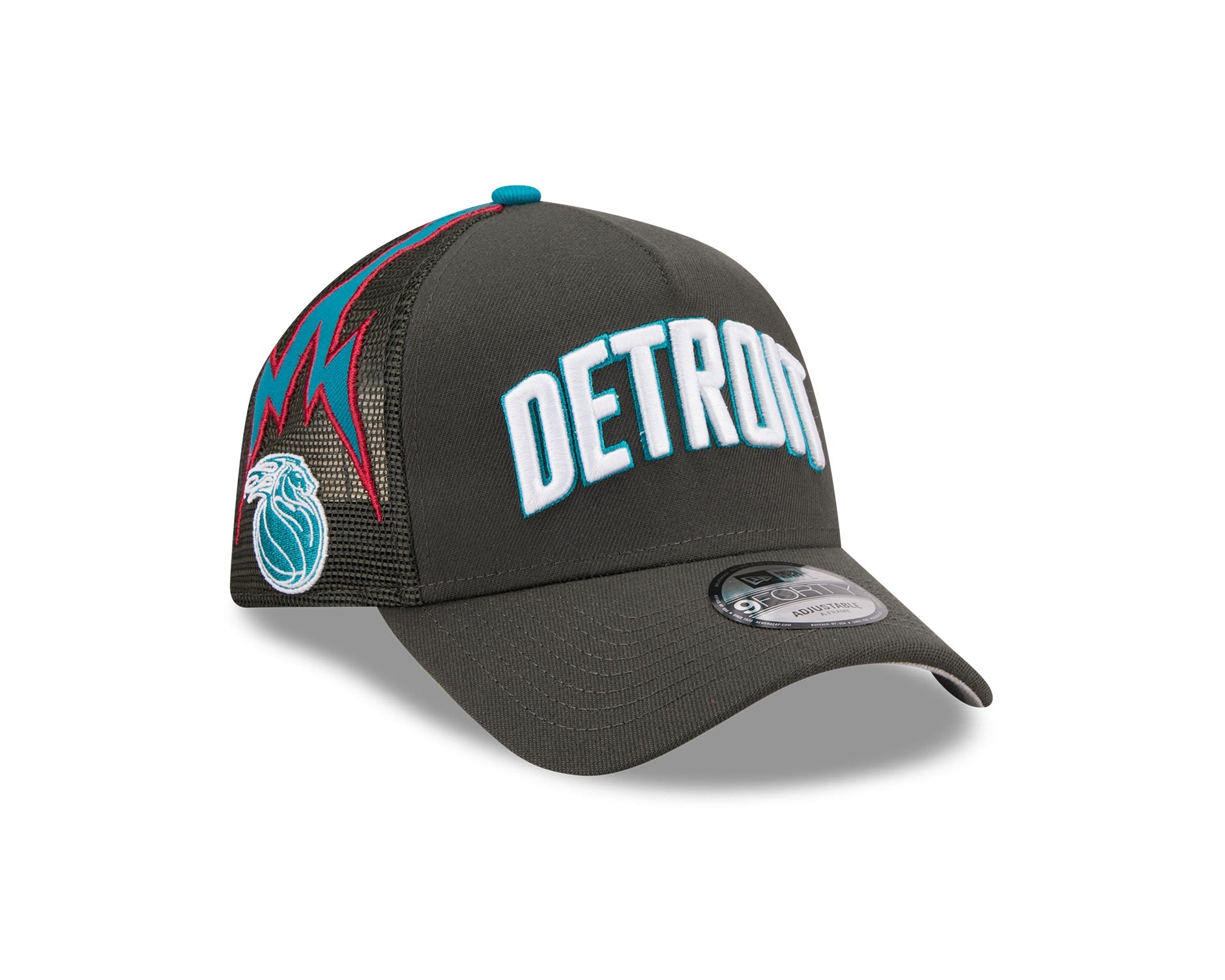 New Era 9Forty A-Frame NBA 25 City Edition Detroit Pistons OTC