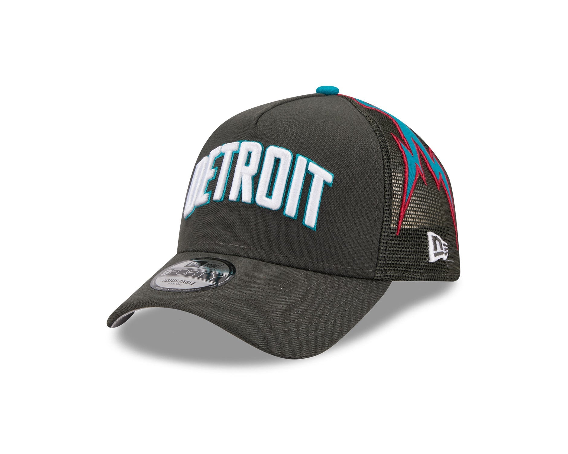 New Era 9Forty A-Frame NBA 25 City Edition Detroit Pistons OTC