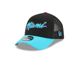 New Era 9Forty A-Frame NBA 25 City Edition Miami Heat OTC