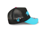 New Era 9Forty A-Frame NBA 25 City Edition Miami Heat OTC
