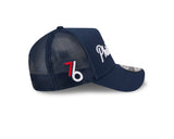 New Era 9Forty A-Frame NBA 25 City Edition Philadelphia 76ers OTC