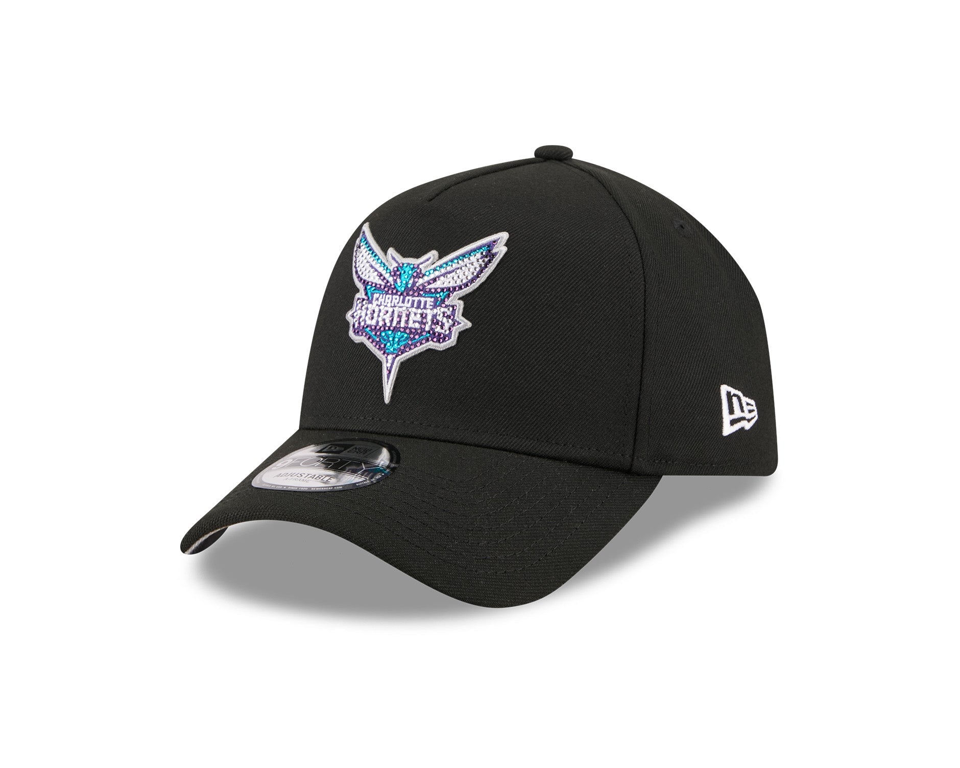 New Era 9Forty A-Frame NBA 26 Draft Charlotte Hornets Black