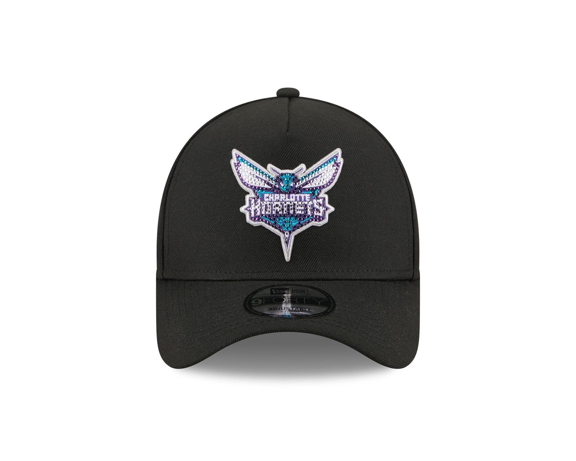 New Era 9Forty A-Frame NBA 26 Draft Charlotte Hornets Black