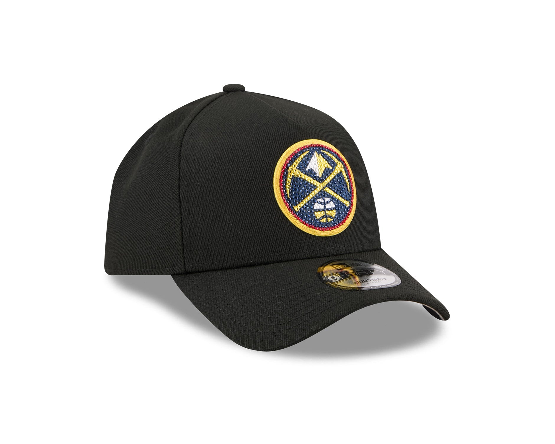 New Era 9Forty A-Frame NBA 26 Draft Denver Nuggets Black