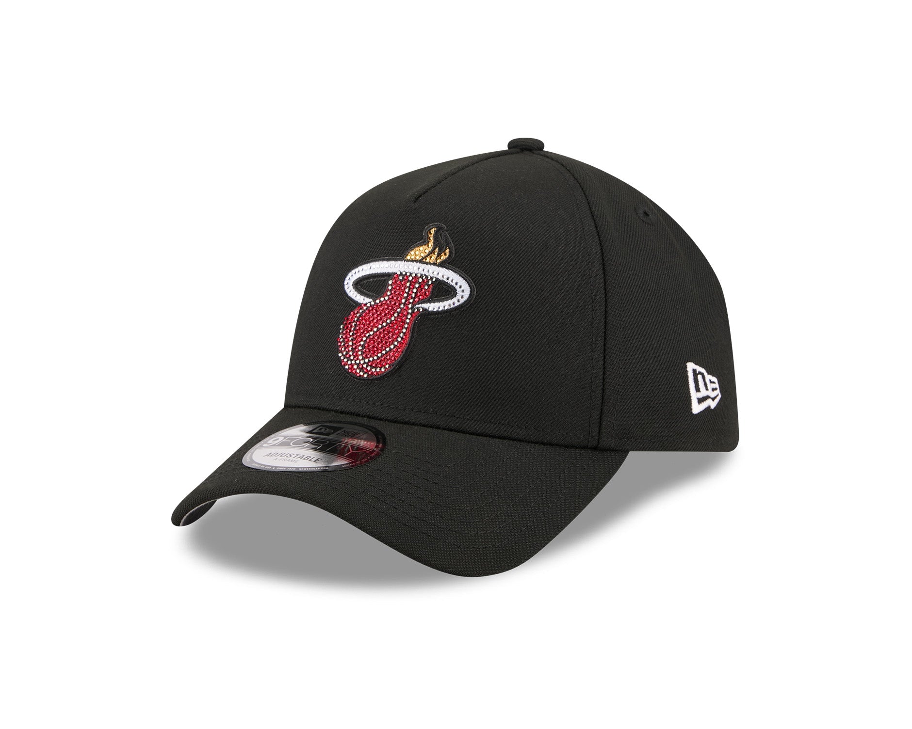 New Era 9Forty A-Frame NBA 26 Draft Miami Heat Black