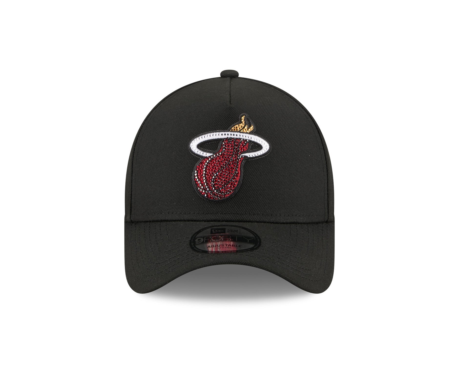 New Era 9Forty A-Frame NBA 26 Draft Miami Heat Black