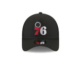 New Era 9Forty A-Frame NBA 26 Draft Philadelphia 76ers Black