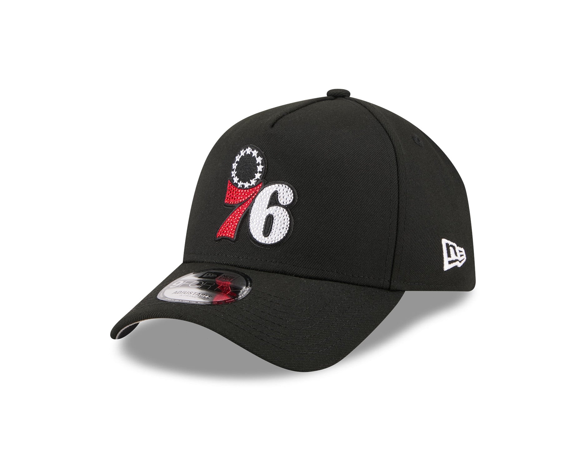 New Era 9Forty A-Frame NBA 26 Draft Philadelphia 76ers Black