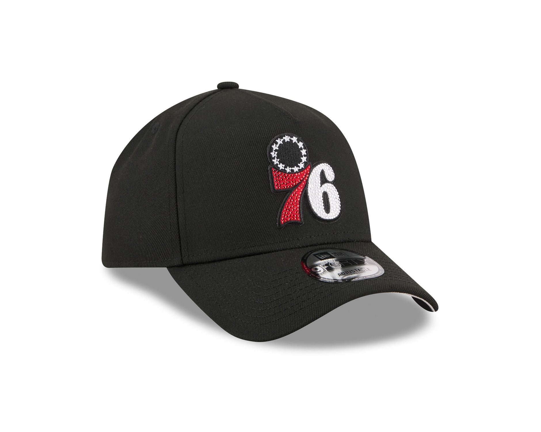 New Era 9Forty A-Frame NBA 26 Draft Philadelphia 76ers Black