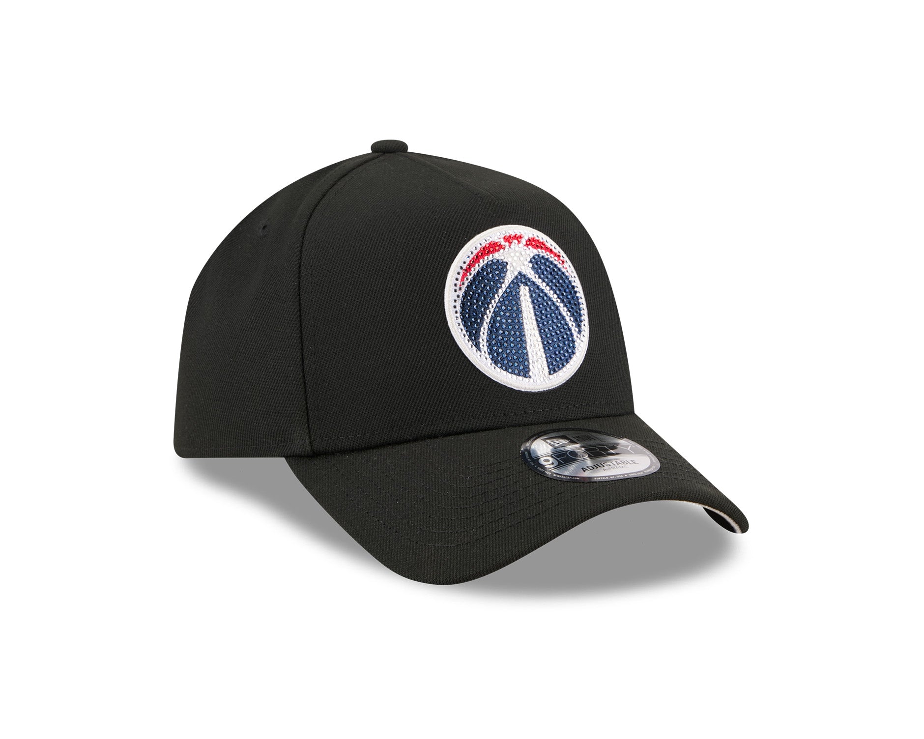 New Era 9Forty A-Frame NBA 26 Draft Washington Wizards Black